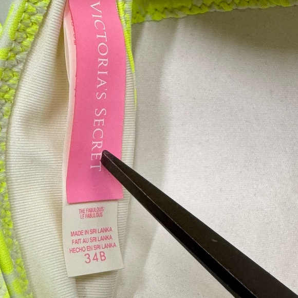 Victoria's Secret Neon Green Bikini - Picture 3 of 3